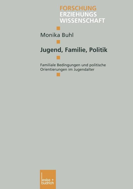 Produktbild: Jugend, Familie, Politik