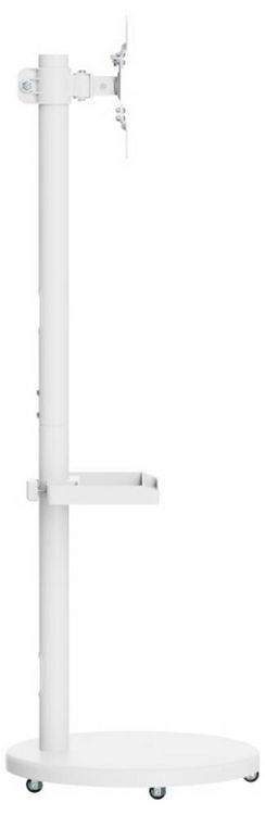 Produktbild: Reflecta TV Stand 43P-2020T wei&szlig; TV-Standfu&szlig; 43,2 cm (17") - 109,2 cm (43") Neigbar, Schwenkbar, Rotierbar, H&ouml;henverstellbar Ger&auml;teablage