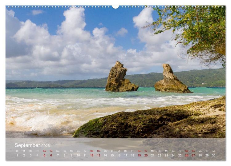 Produktbild: Sehnsucht Dominikanische Republik 2026 (hochwertiger Premium Wandkalender 2026 DIN A2 quer), Kunstdruck in Hochglanz