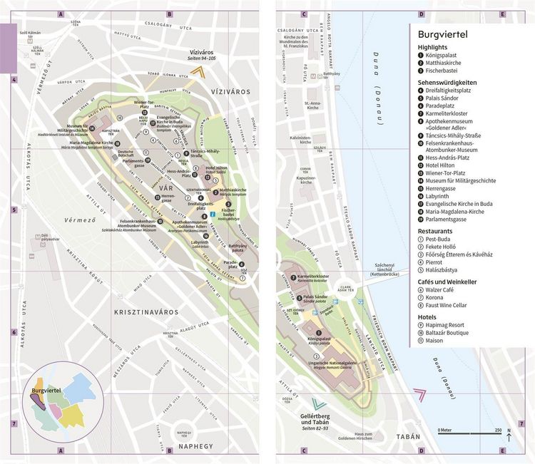 Produktbild: Vis-&agrave;-Vis Reisef&uuml;hrer Budapest
