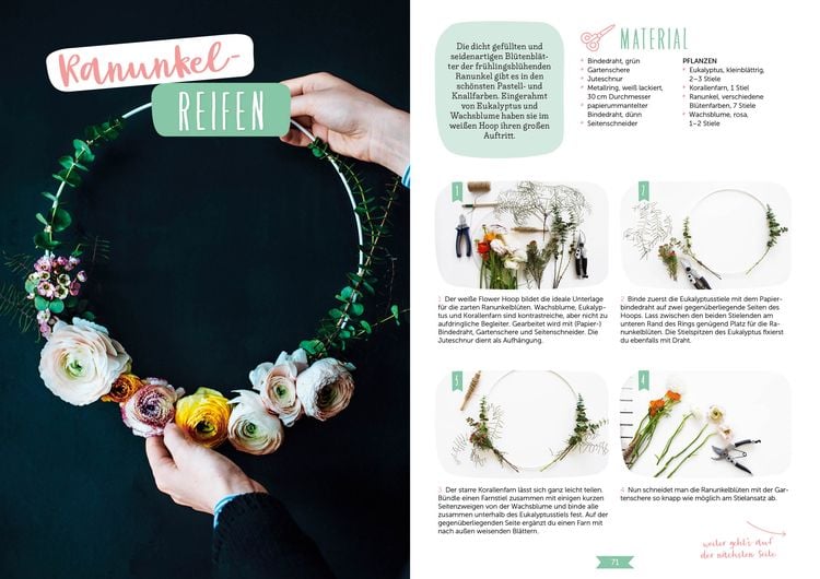 Produktbild: Hallo Fr&uuml;hling: Wundersch&ouml;ne Kreativprojekte f&uuml;r Fr&uuml;hling und Ostern
