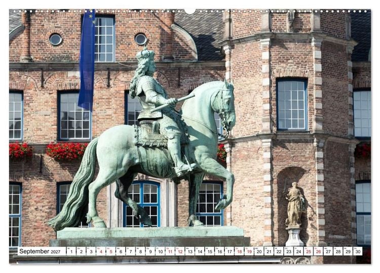 Produktbild: D&uuml;sseldorf - Momente einer Reise (Wandkalender 2027 DIN A2 quer), CALVENDO Monatskalender
