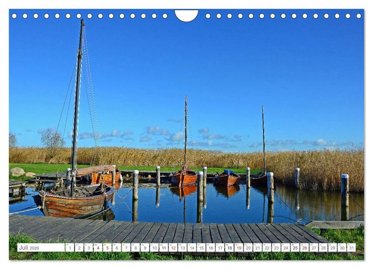 Produktbild: Faszination Fischland-Dar&szlig;-Zingst (Wandkalender 2026 DIN A4 quer), CALVENDO Monatskalender