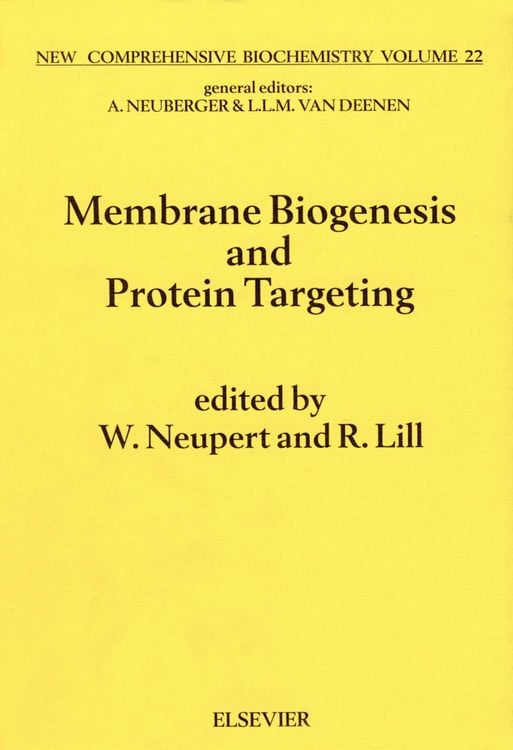 Produktbild: Membrane Biogenesis and Protein Targetting