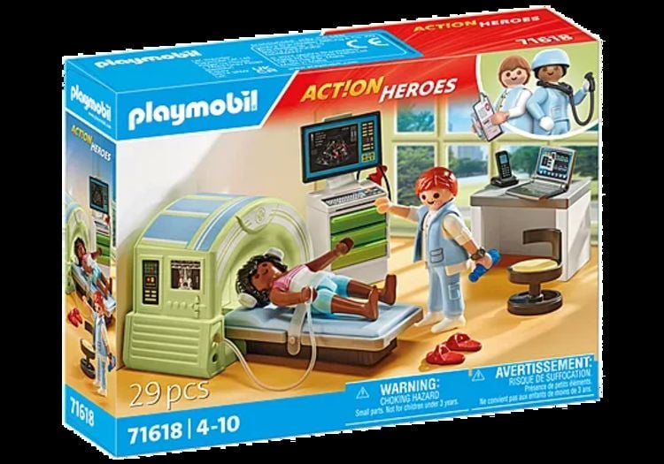 Produktbild: Playmobil® ACT!ON HEROES MRT mit Patient 71618