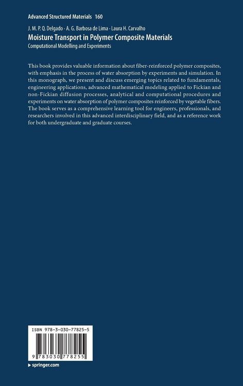 Produktbild: Moisture Transport in Polymer Composite Materials
