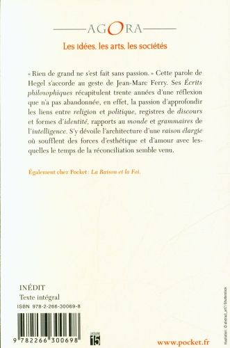 Produktbild: Ecrits philosophiques