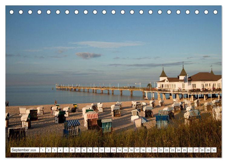 Produktbild: Deutsche Bundesl&auml;nder - Mecklenburg-Vorpommern (Tischkalender 2026 DIN A5 quer), CALVENDO Monatskalender
