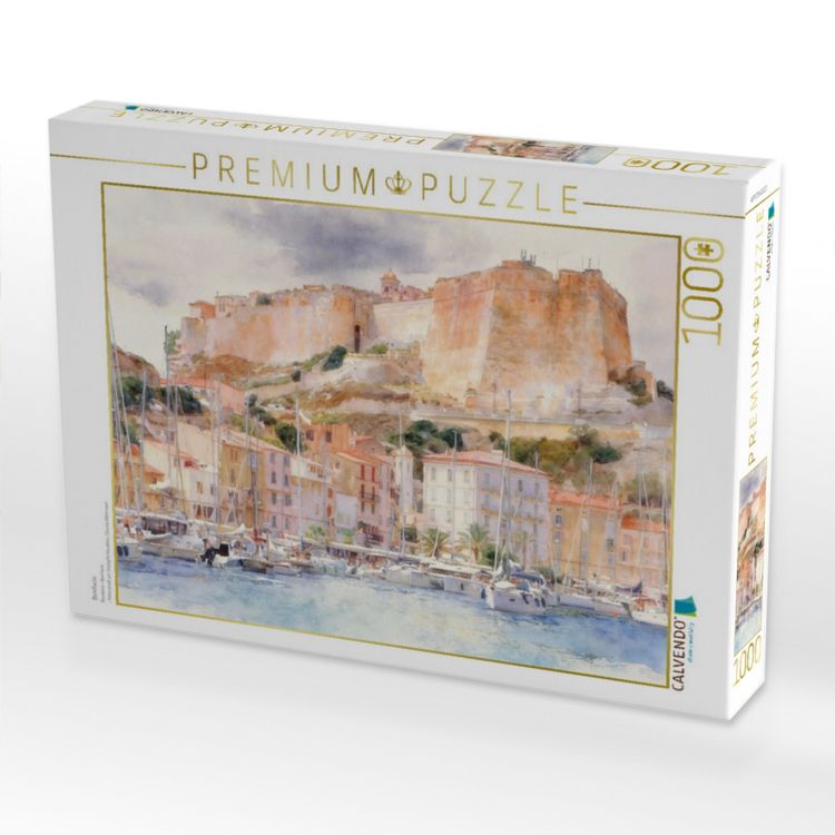 Produktbild: CALVENDO Puzzle Bonifacio | 1000 Teile Lege-Gr&ouml;&szlig;e 64x48cm Foto-Puzzle f&uuml;r gl&uuml;ckliche Stunden