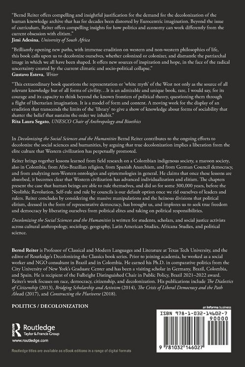 Produktbild: Decolonizing the Social Sciences and the Humanities