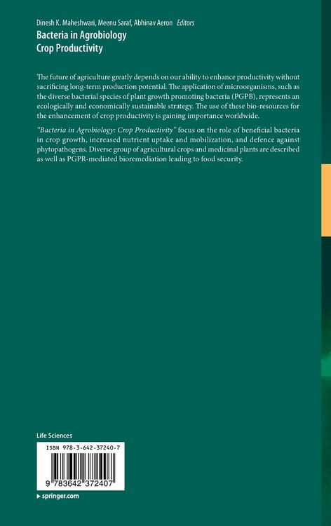 Produktbild: Bacteria in Agrobiology: Crop Productivity
