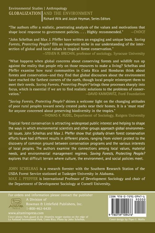Produktbild: Saving Forests, Protecting People?