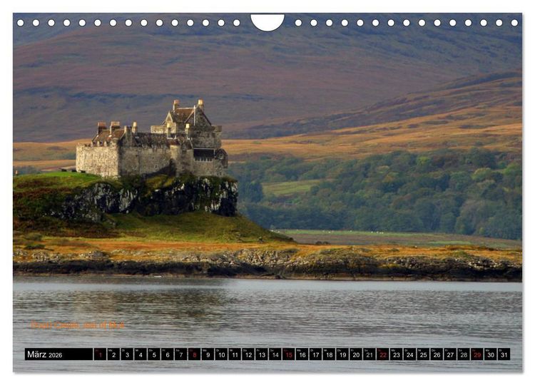 Produktbild: Schottland und Edinburgh (Wandkalender 2026 DIN A4 quer), CALVENDO Monatskalender