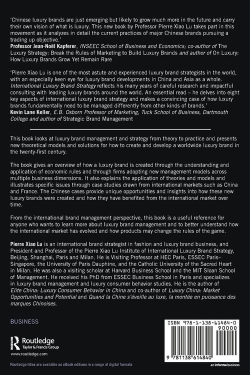Produktbild: International Luxury Brand Strategy