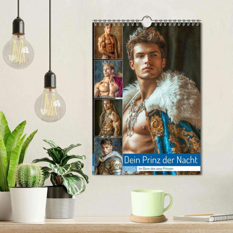 Produktbild: Dein Prinz der Nacht (Wandkalender 2026 DIN A4 hoch), CALVENDO Monatskalender