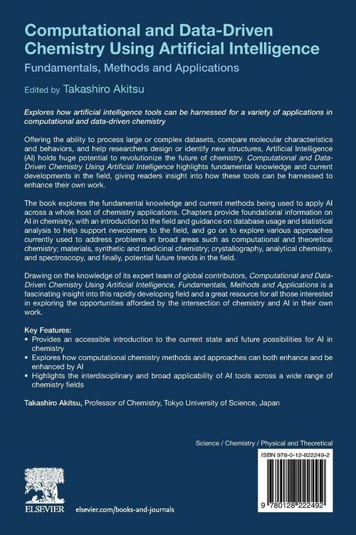 Produktbild: Computational and Data-Driven Chemistry Using Artificial Intelligence