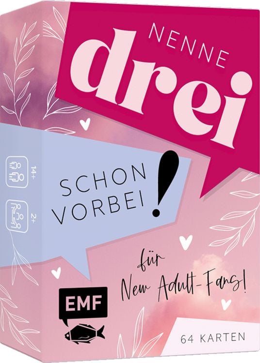 Produktbild: Kartenspiel: Nenne drei &ndash; schon vorbei! ... f&uuml;r New Adult-Fans!