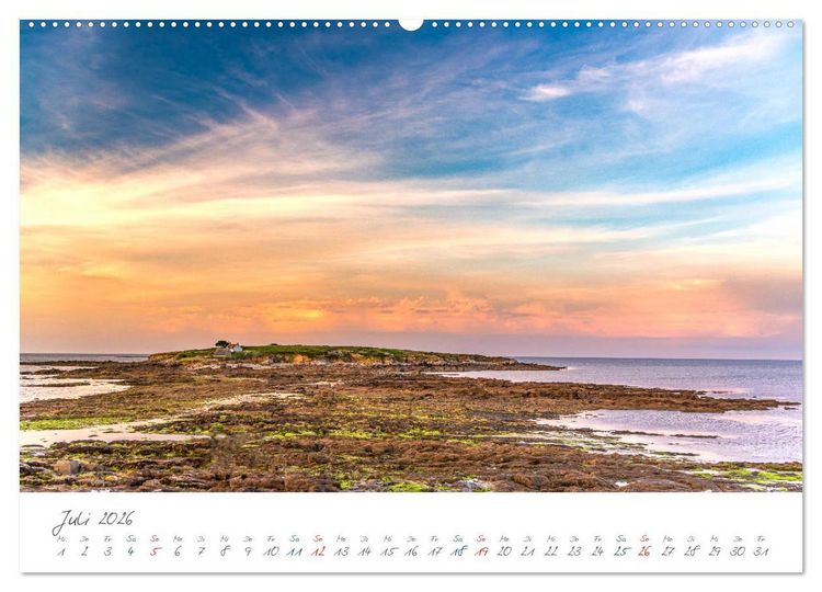 Produktbild: Meine Bretagne &ndash; Die sch&ouml;ne! (hochwertiger Premium Wandkalender 2026 DIN A2 quer), Kunstdruck in Hochglanz