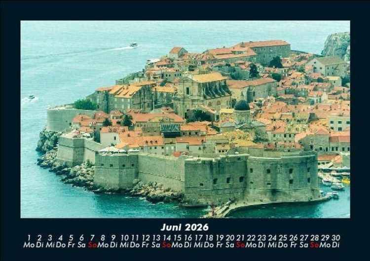 Produktbild: Kroatien 2026 Fotokalender DIN A5