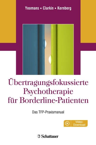 Produktbild: &Uuml;bertragungsfokussierte Psychotherapie f&uuml;r Borderline-Patienten