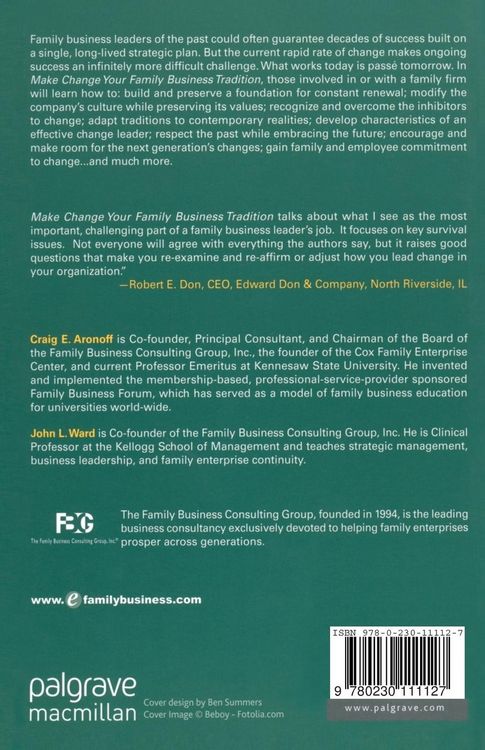 Produktbild: Make Change Your Family Business Tradition