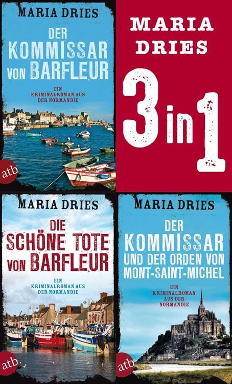 Produktbild: Der Kommissar von Barfleur & Die sch&ouml;ne Tote von Barfleur & Der Kommissar und der Orden von Mont-Saint-Michel
