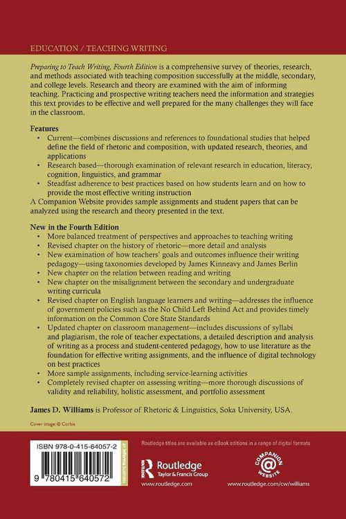 Produktbild: Preparing to Teach Writing