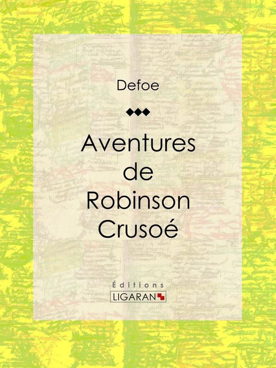 Produktbild: Aventures de Robinson Cruso&eacute;