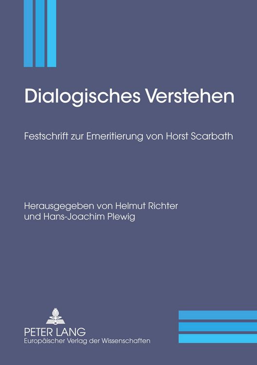 Produktbild: Dialogisches Verstehen