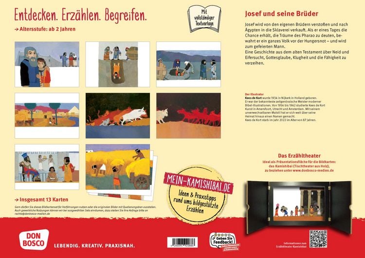 Produktbild: Josef. Kamishibai Bildkartenset