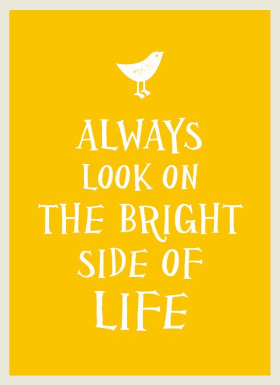 Produktbild: Always Look on the Bright Side of Life