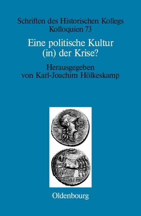 Produktbild: Eine politische Kultur (in) der Krise?