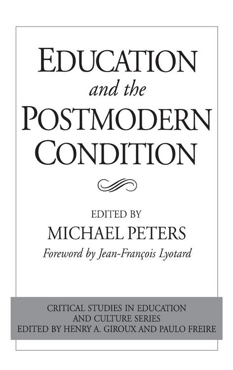 Produktbild: Education and the Postmodern Condition