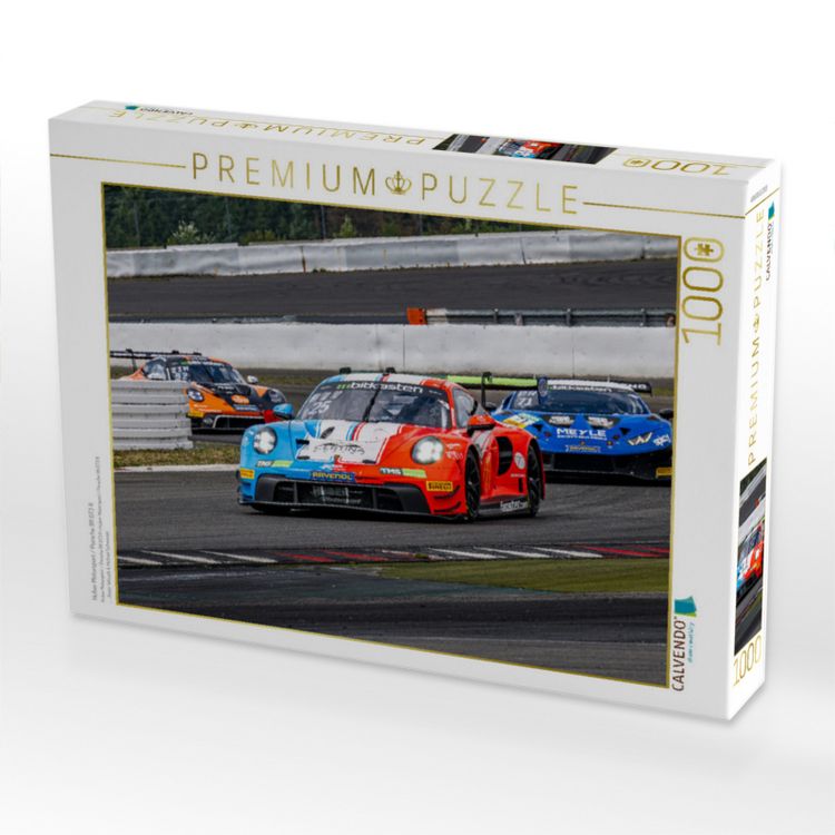 Produktbild: CALVENDO Puzzle Huber Motorsport / Porsche 911 GT3 R | 1000 Teile Lege-Gr&ouml;&szlig;e 64x48cm Foto-Puzzle f&uuml;r gl&uuml;ckliche Stunden