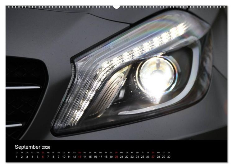 Produktbild: Mercedes-Benz A-Klasse (Wandkalender 2026 DIN A2 quer), CALVENDO Monatskalender
