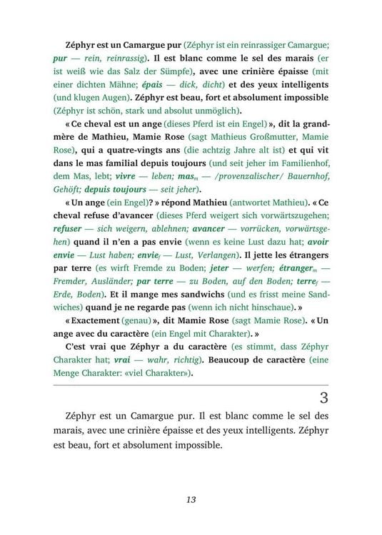 Produktbild: Le Cheval Blanc de Camargue - Franz&ouml;sisch lernen mit lustigen Kurzgeschichten A1-A2 (+ Audio-CD)