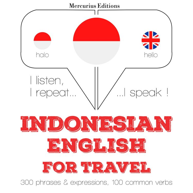 Produktbild: Travel words and phrases in English