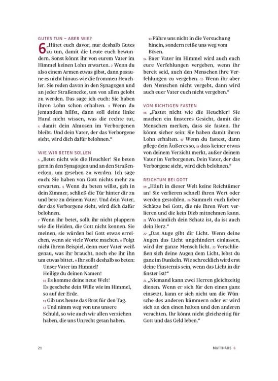 Produktbild: Das neue Testament. &Uuml;bertragen in die Sprache unserer Zeit. Rote Ausgabe