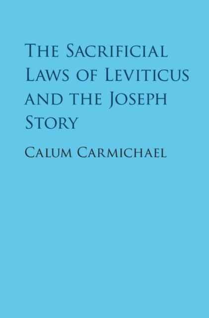 Produktbild: Sacrificial Laws of Leviticus and the Joseph Story