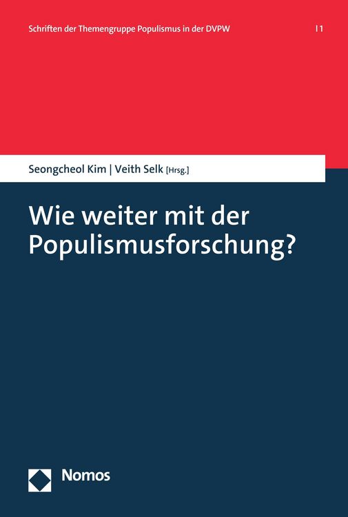 Produktbild: Wie weiter mit der Populismusforschung?