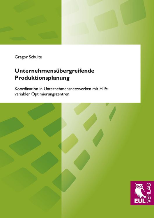 Produktbild: Unternehmens&uuml;bergreifende Produktionsplanung