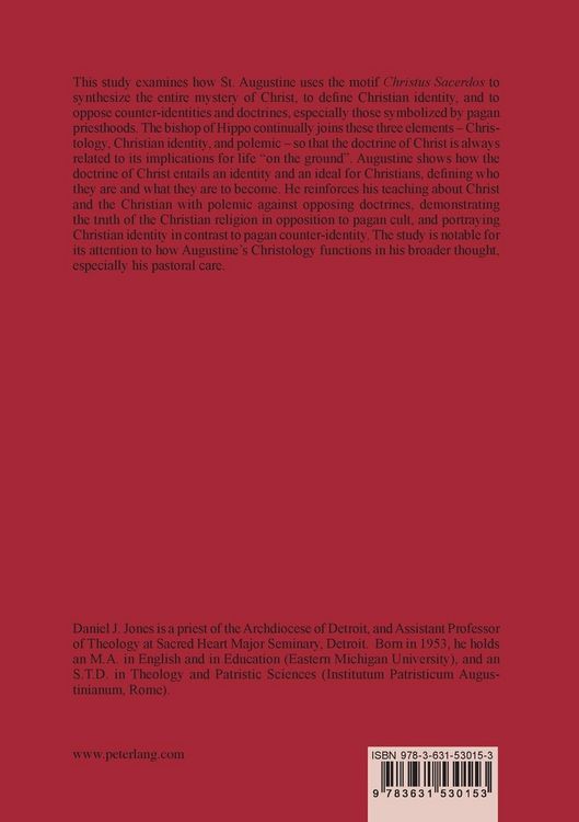 Produktbild: &laquo;Christus Sacerdos&raquo; in the Preaching of St. Augustine