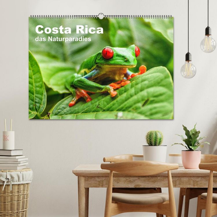 Produktbild: Costa Rica - das Naturparadies (Wandkalender 2026 DIN A2 quer), CALVENDO Monatskalender