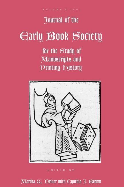 Produktbild: Journal of the Early Book Society