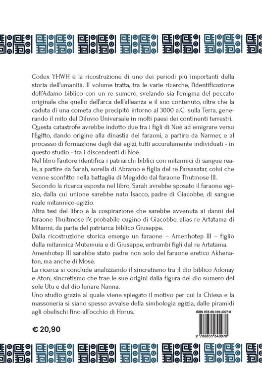 Produktbild: Codex Yhwh