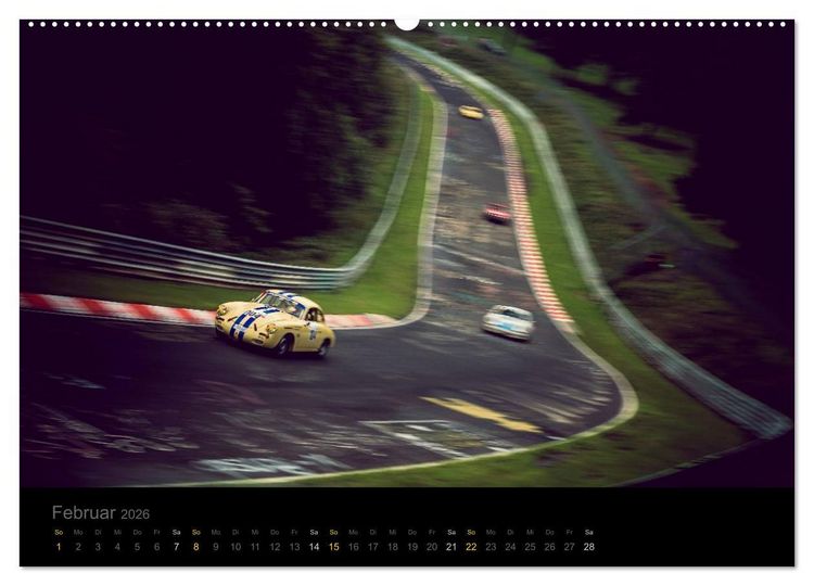Produktbild: Porsche 356 - Racing (Wandkalender 2026 DIN A2 quer), CALVENDO Monatskalender