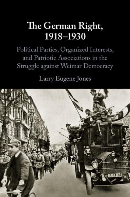 Produktbild: The German Right, 1918-1930