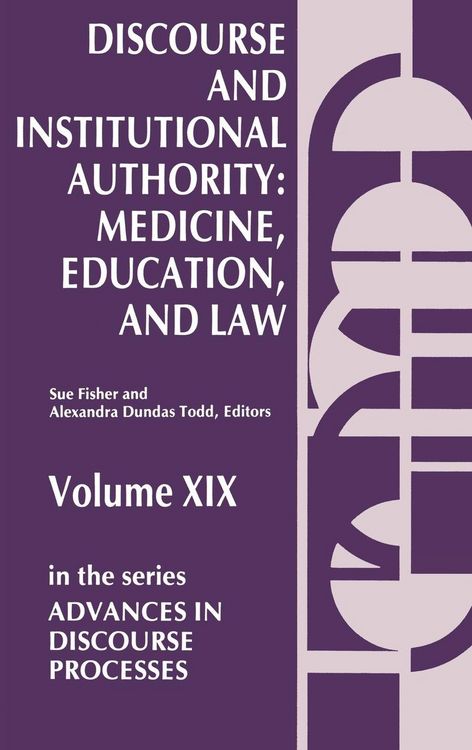 Produktbild: Discourse and Institutional Authority