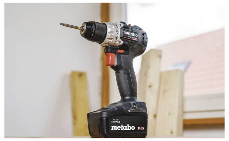 Produktbild: Metabo 613159900 Akku-Bohrschrauber 18V 4Ah Li-Ion inkl. Akku, inkl. Ladeger&auml;t