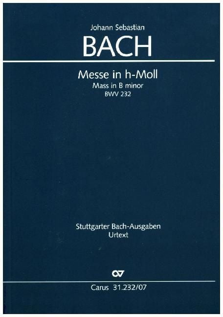 Produktbild: Messe in h-Moll, Studienpartitur